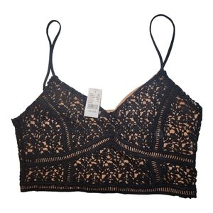Kendall + Kylie Crochet Crop Top